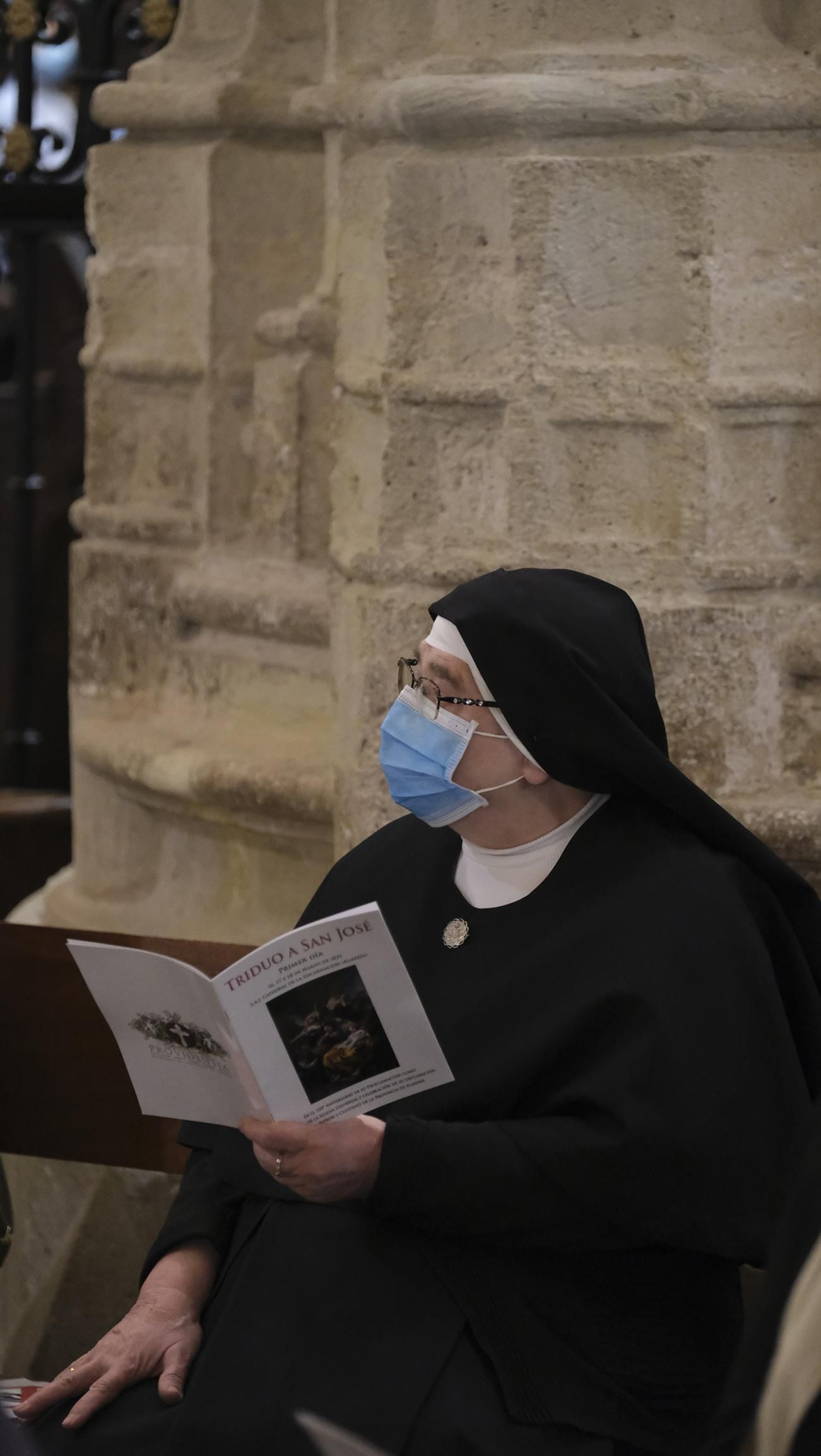 Fotogalería triduo en honor a San José. Catedral de Almería