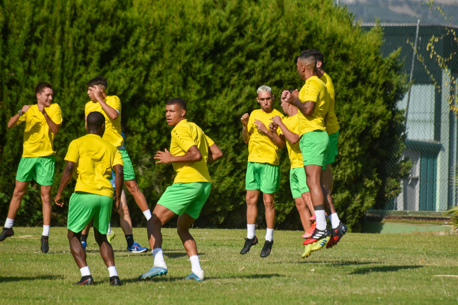Primer entrenamiento de pretemporada de la UD Los Barrios