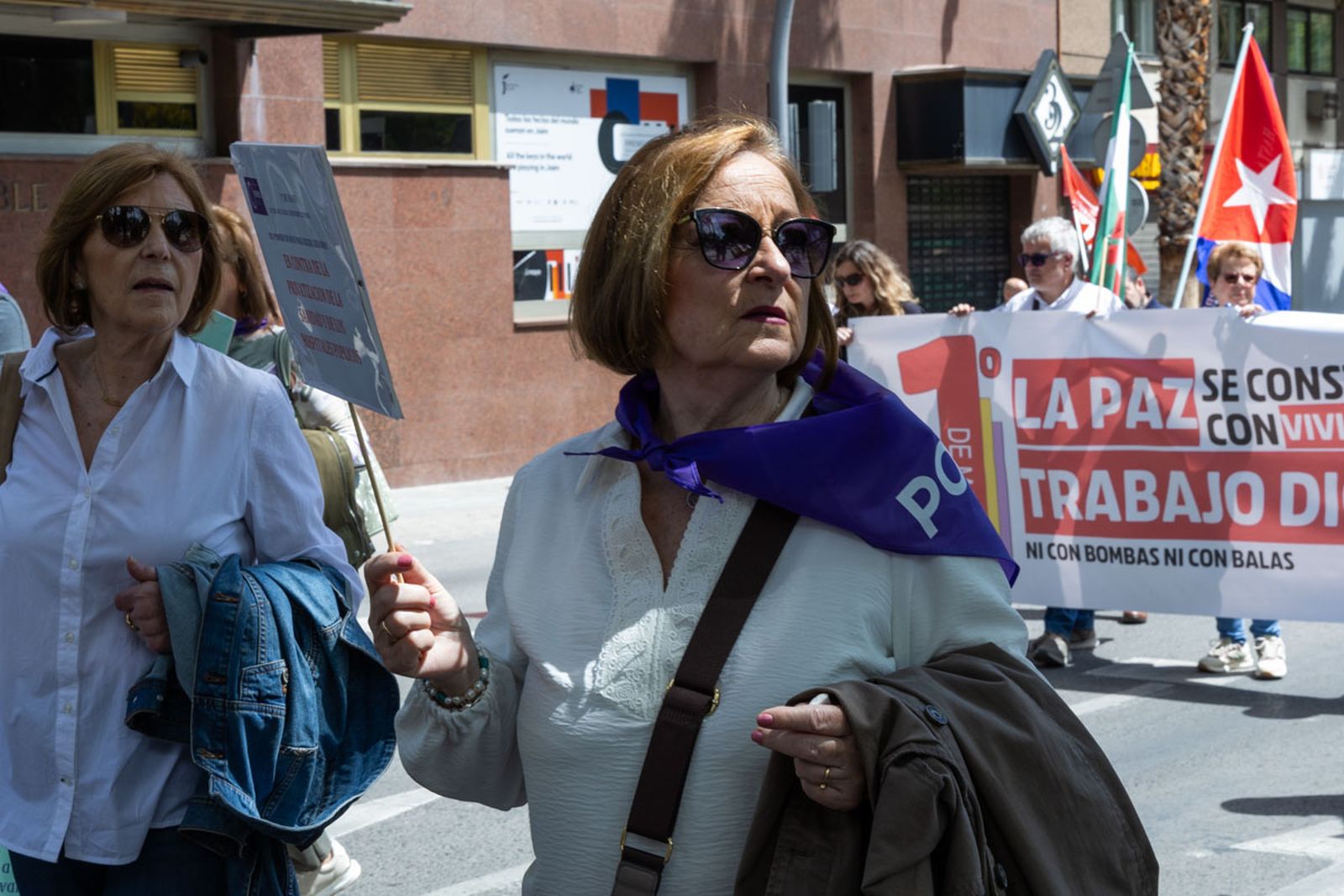 Manifestación convocada por el 1º de Mayo