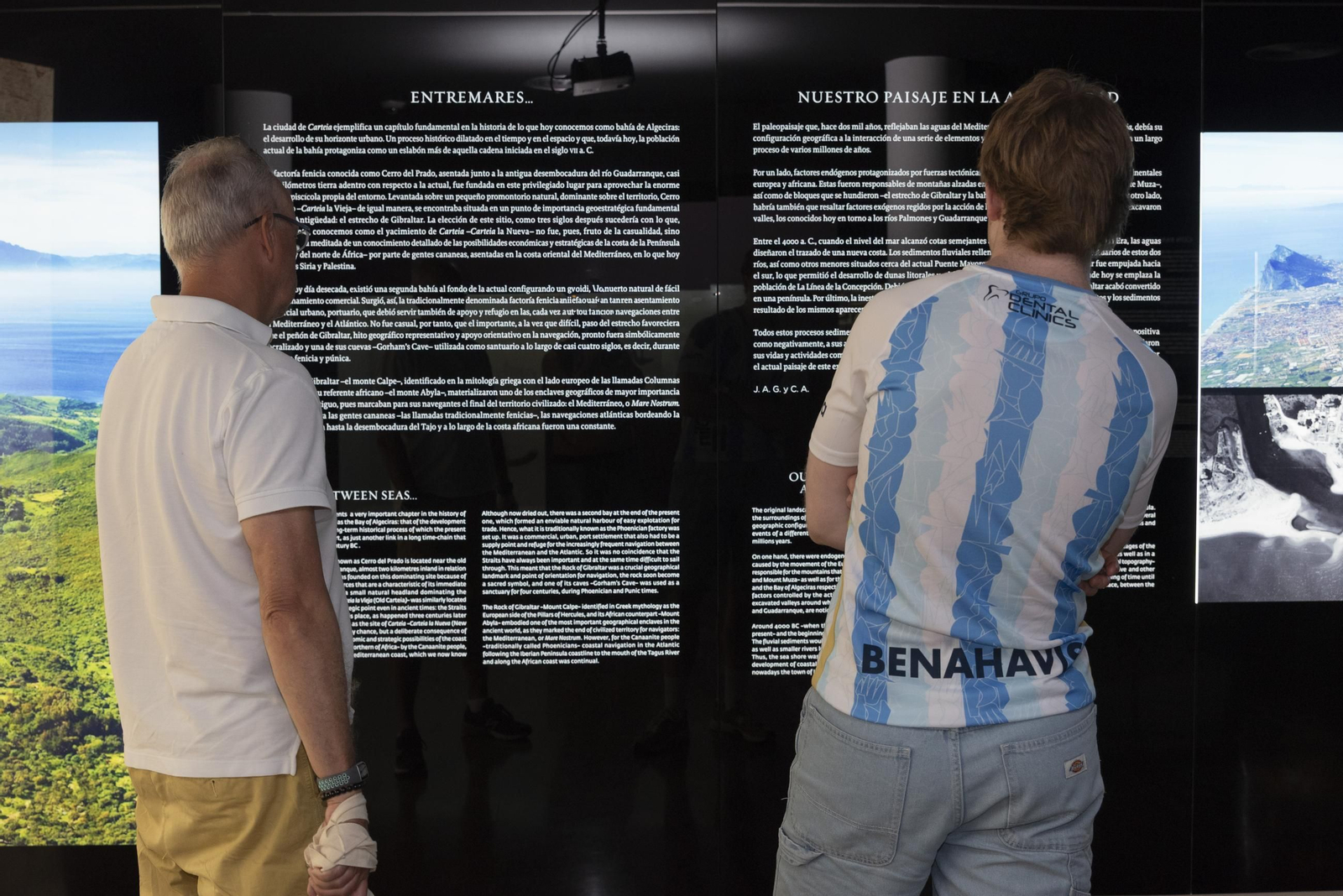 Fotos de la exposición permanente de Carteia en el Museo Municipal de San Roque