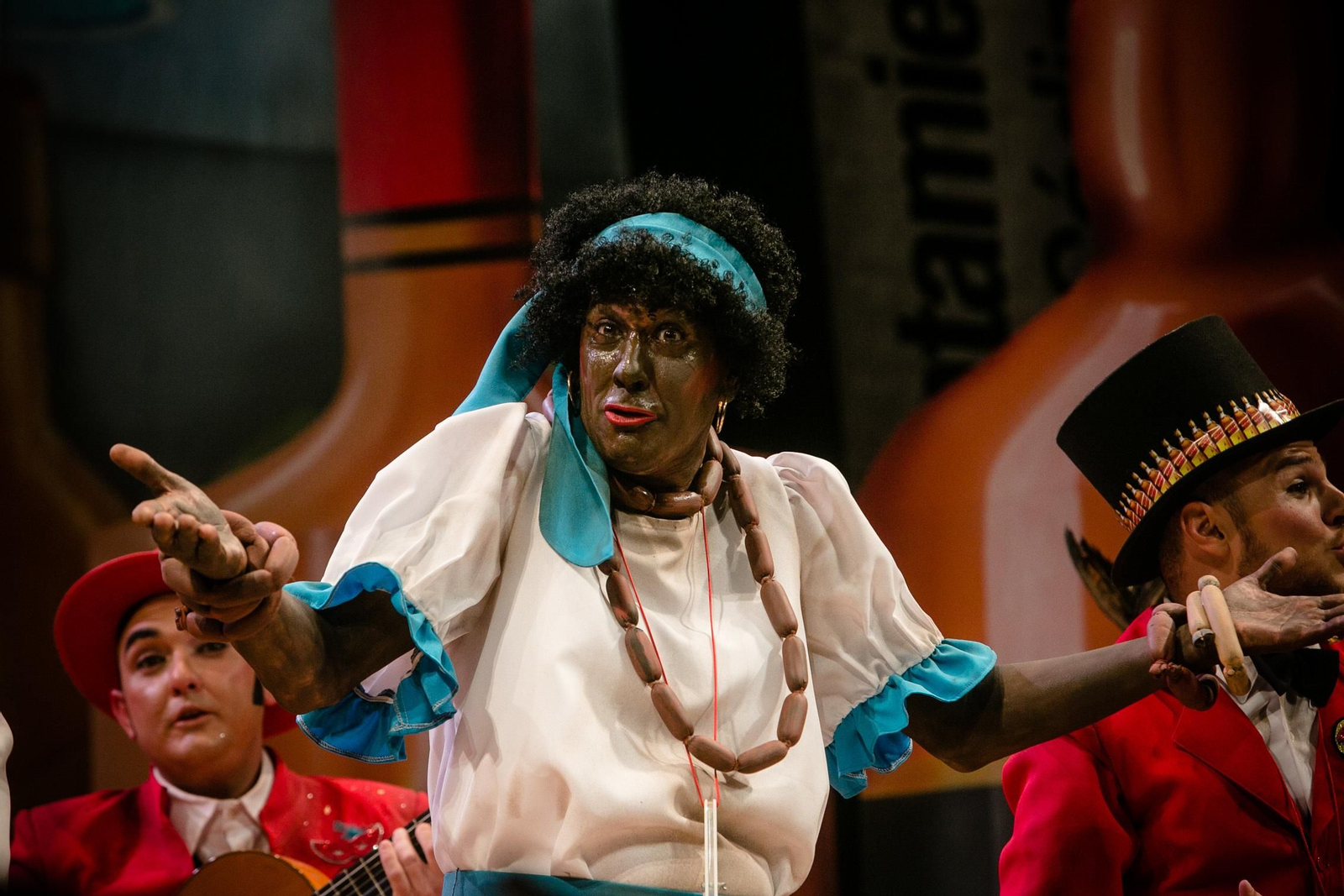 La Chirigota "Los que vienen de etiqueta"