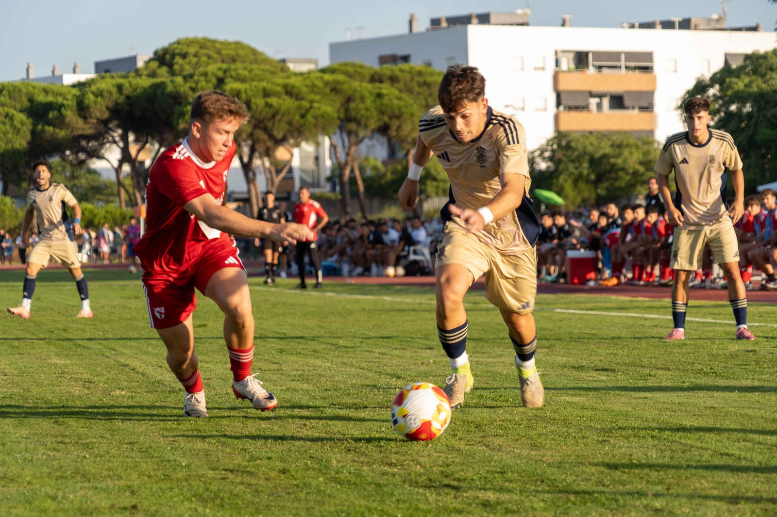 Imágenes del XXXIX Memorial Manuel González Rodríguez entre el Recreativo de Huelva - Sevilla Atlético