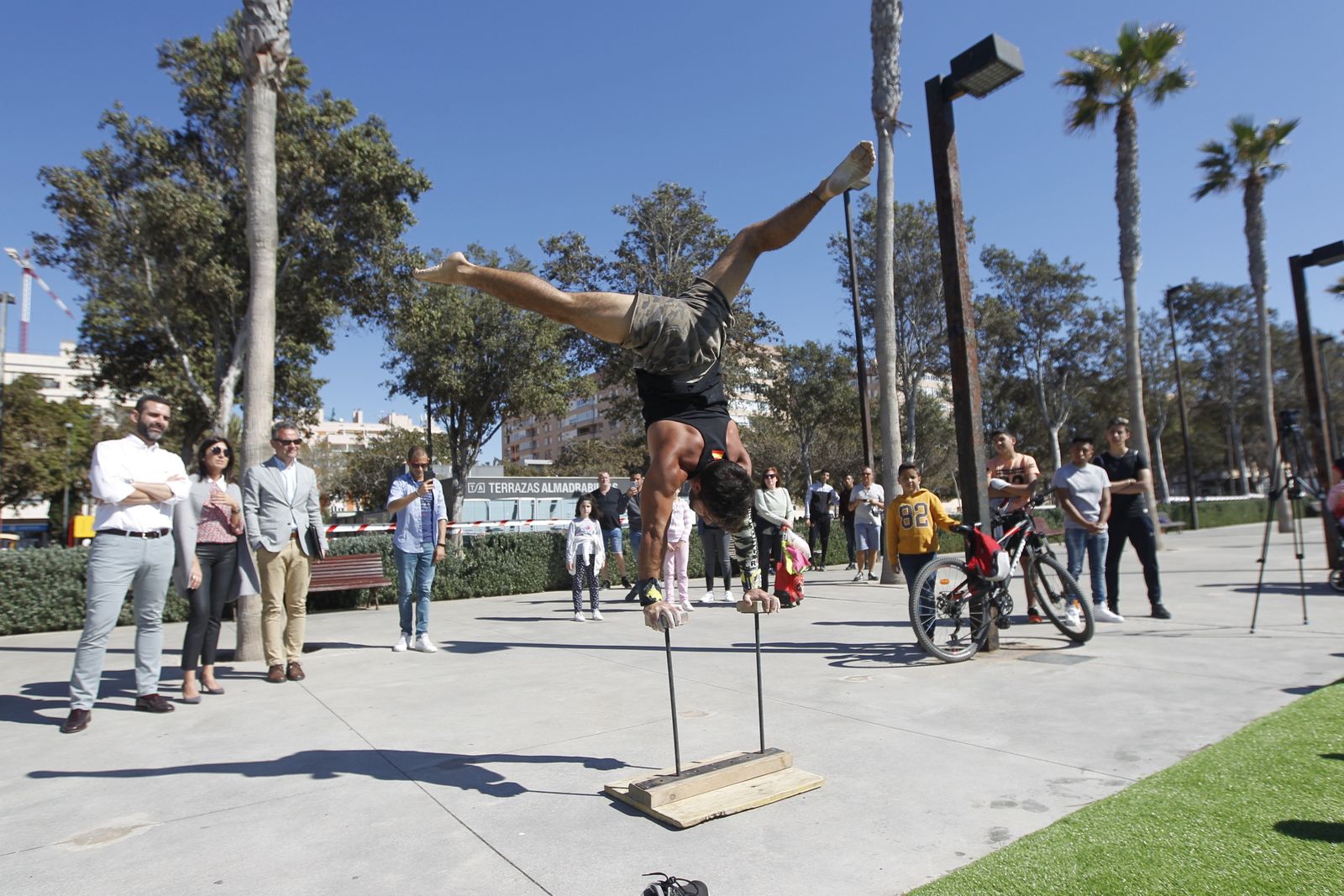 Fotogalería Pista de Calistenia. Parque de los Periodistas. Almería