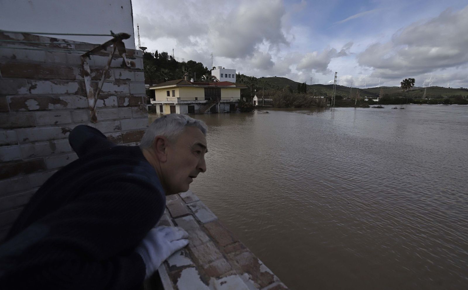 San Martín del Tesorillo después de la borrasca Marta, en imágenes