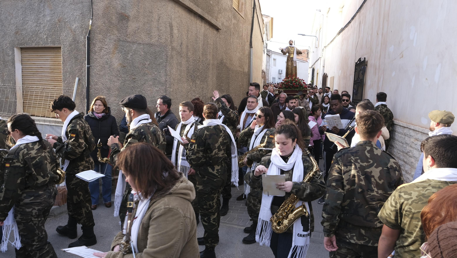 Imágenes de las Fiestas de San Antón y San Cayetano, de Cantoria