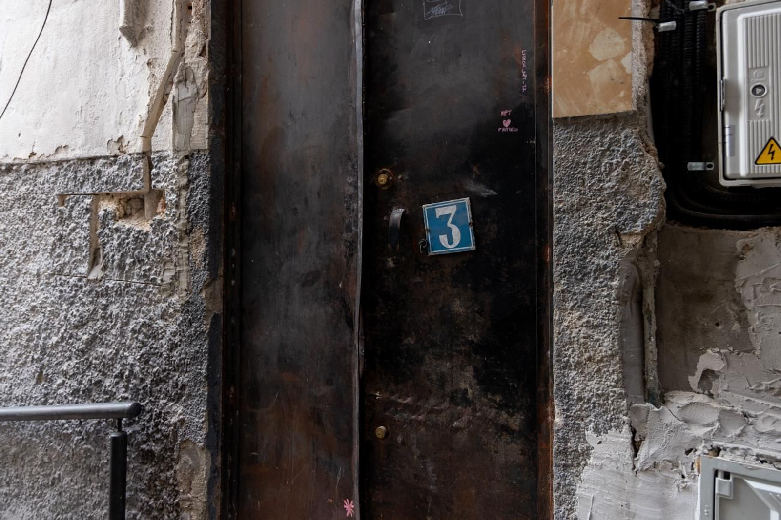 Así se encuentra el barrio de San Juan