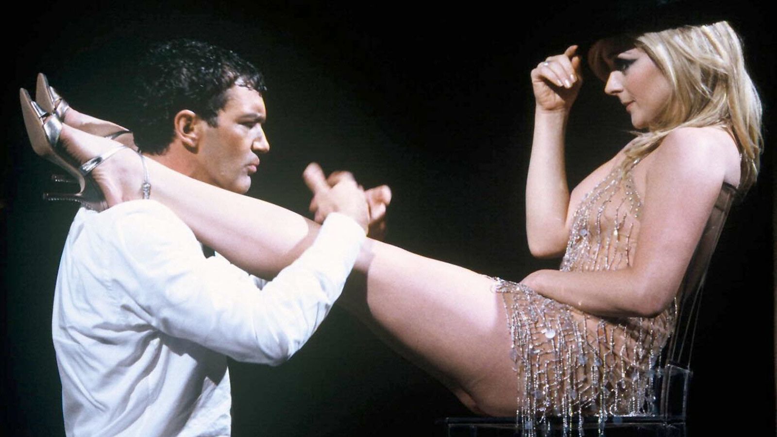 Antonio Banderas, en 'Nine', el musical que estrenó en Broadway en 2003.