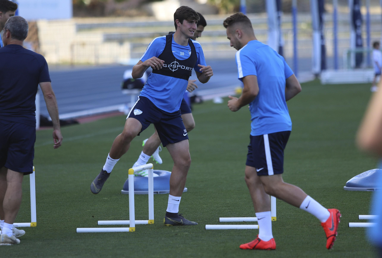 Las imágenes del Málaga CF en la vuelta al trabajo