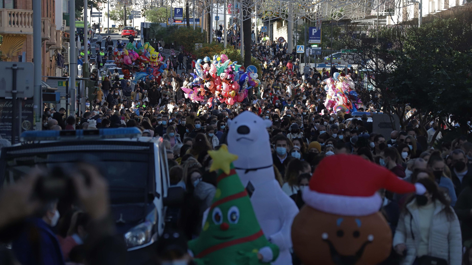 El arrastre de latas de Algeciras del año pasado.