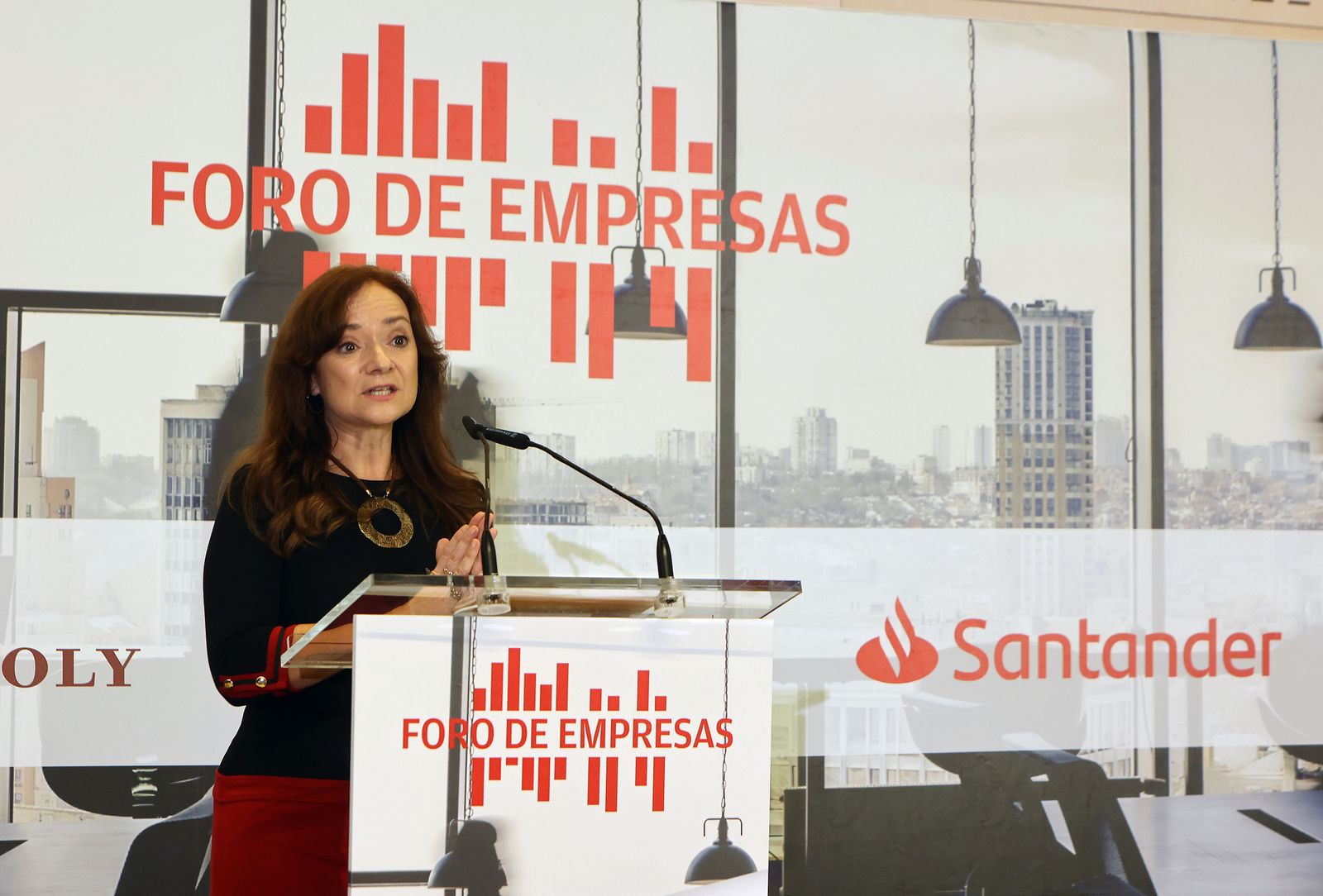 FORO EMPRESAS BANCO SANTANDER.Carolina España, consejera economía