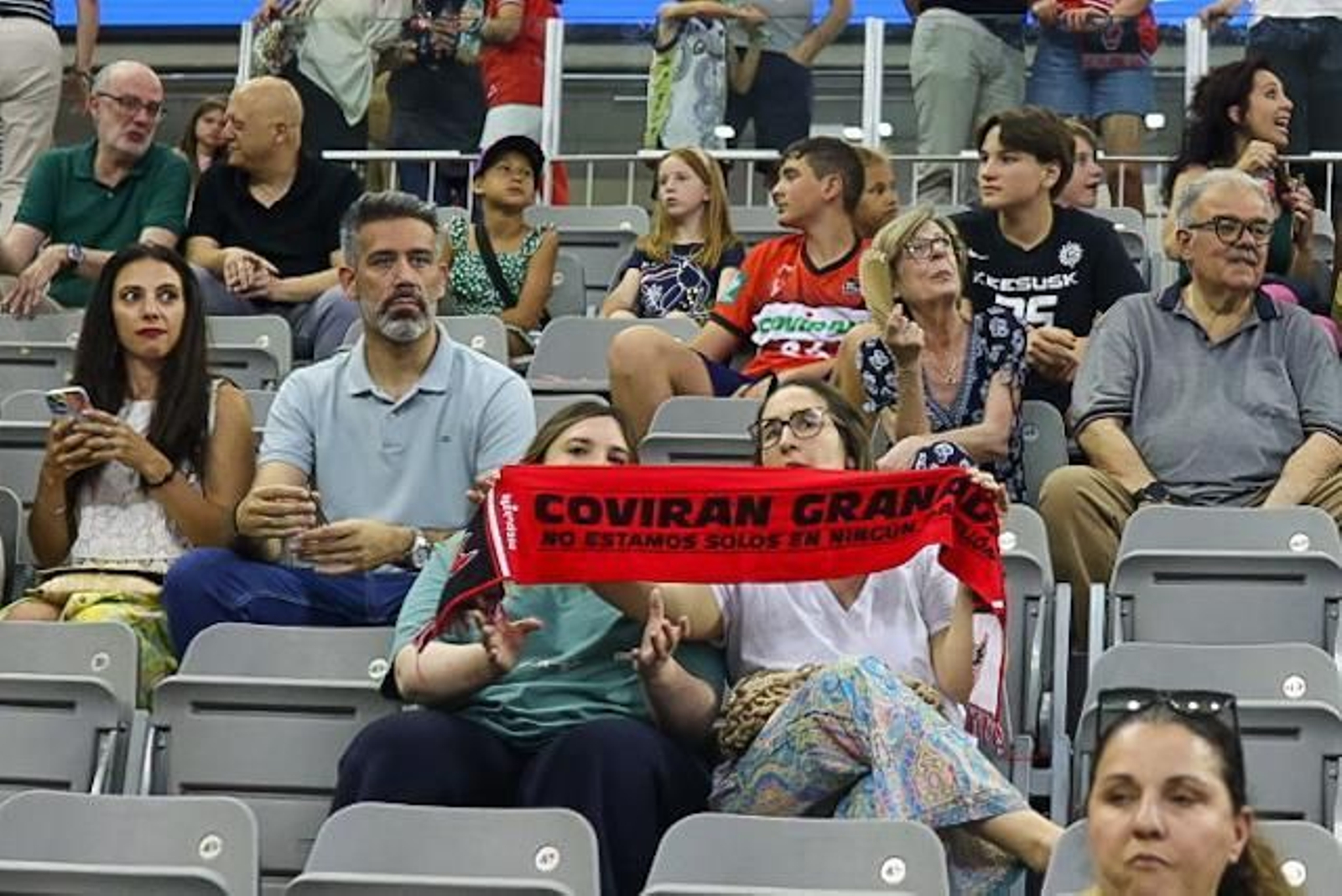 Encuéntrate en la grada del Palacio en el último partido del Covirán Granada