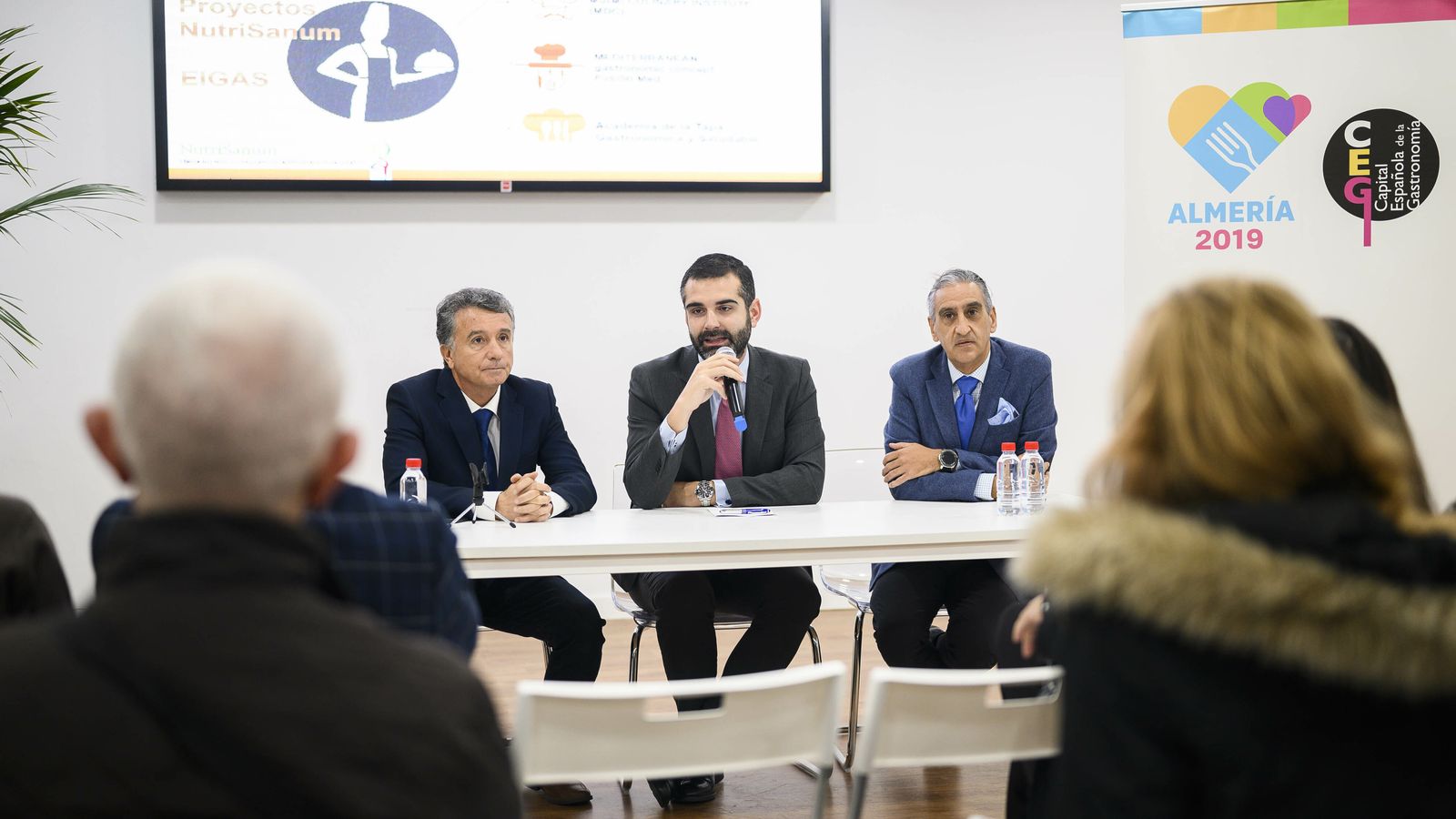 Un momento de la presentación.