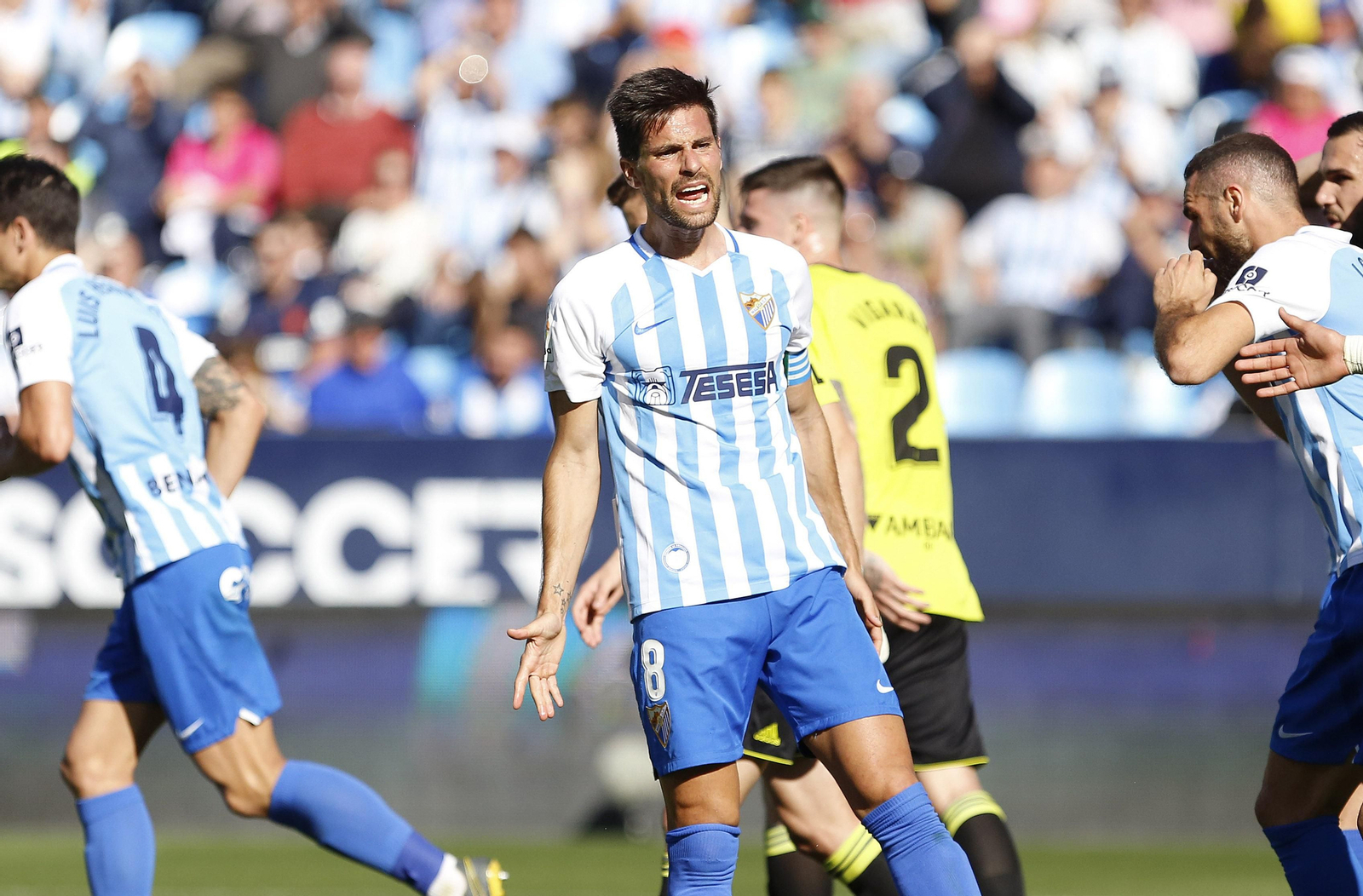 Las fotos del Málaga-Zaragoza