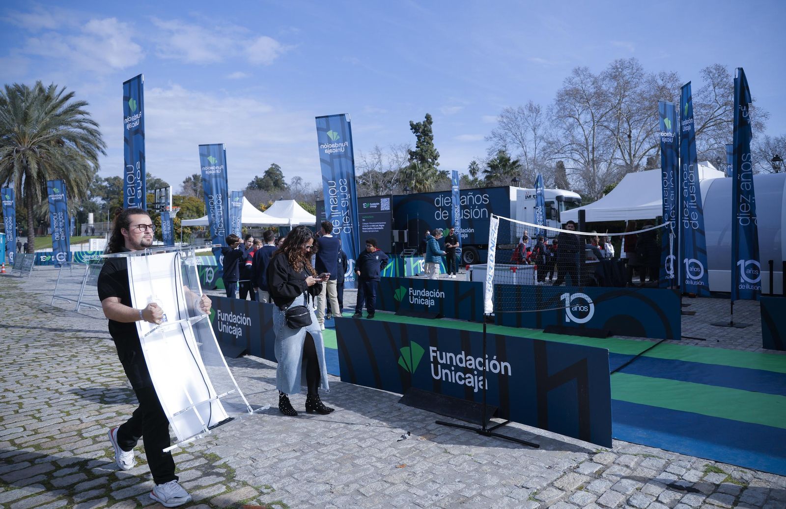Las fotos de la gran cúpula de la Fundación Unicaja