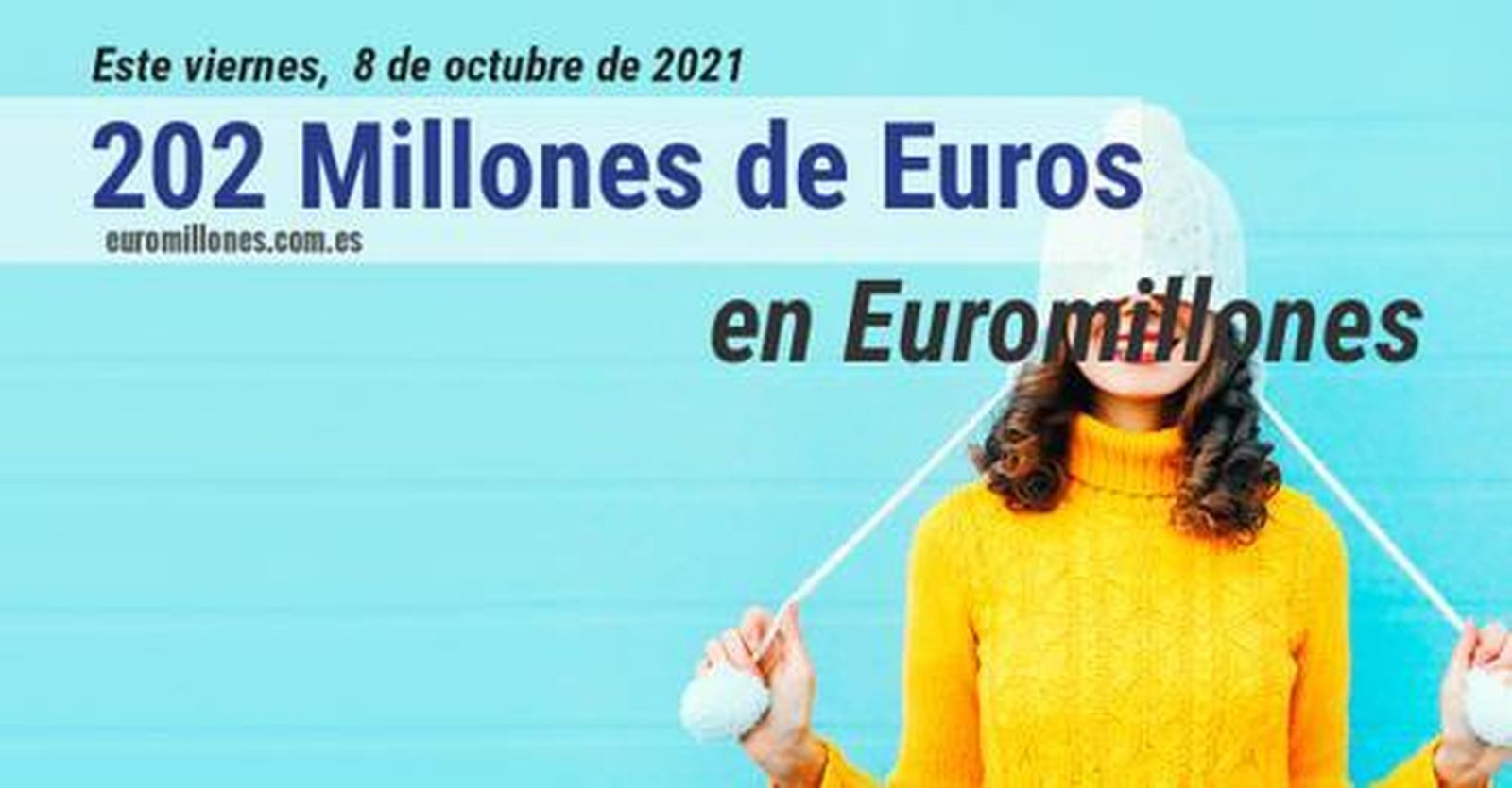 Bote de 202 millones de euros para el próximo sorteo de Euromillones