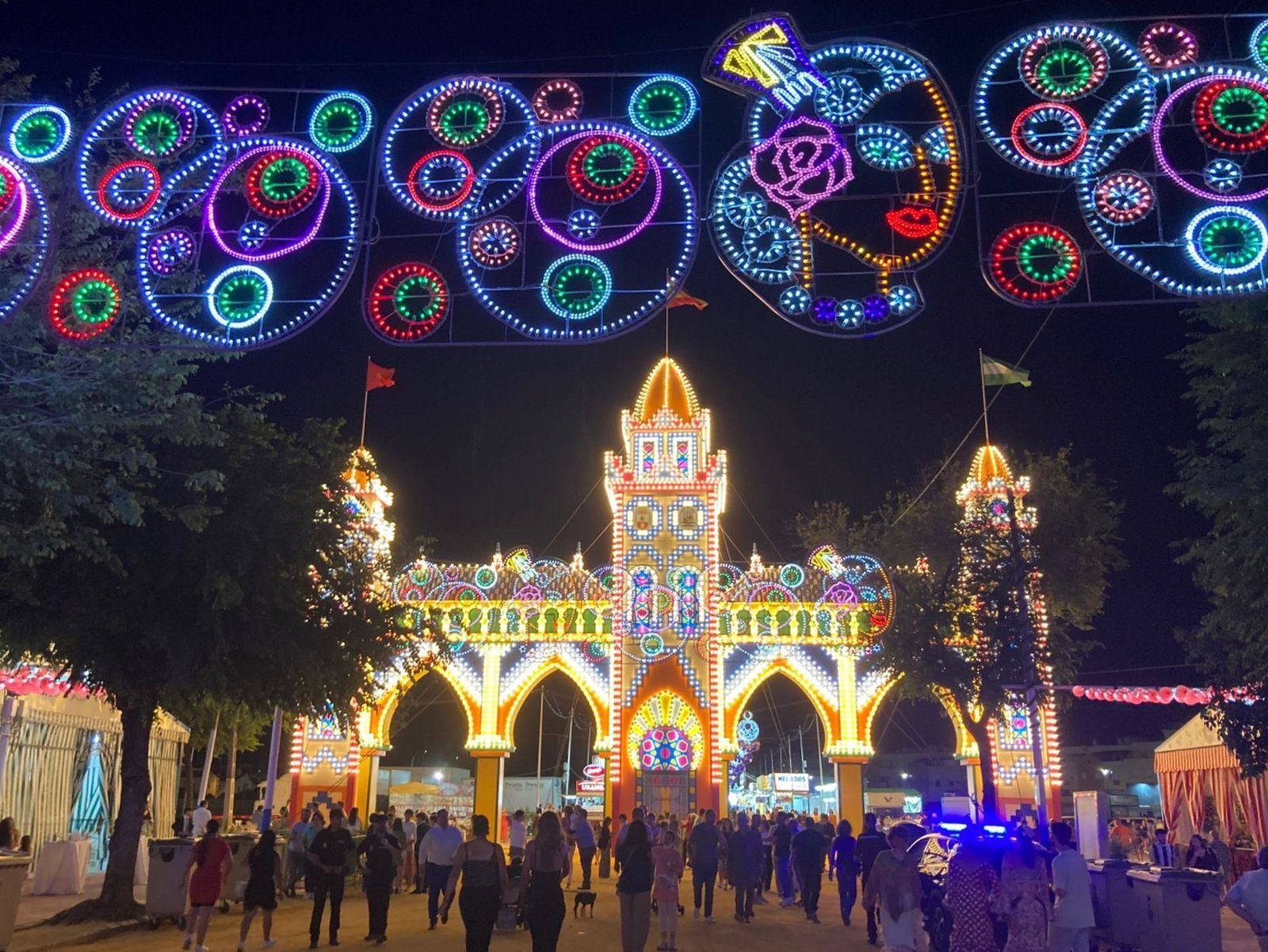 Tiempo de feria: las espectaculares iluminaciones de Ximénez Group, en imágenes