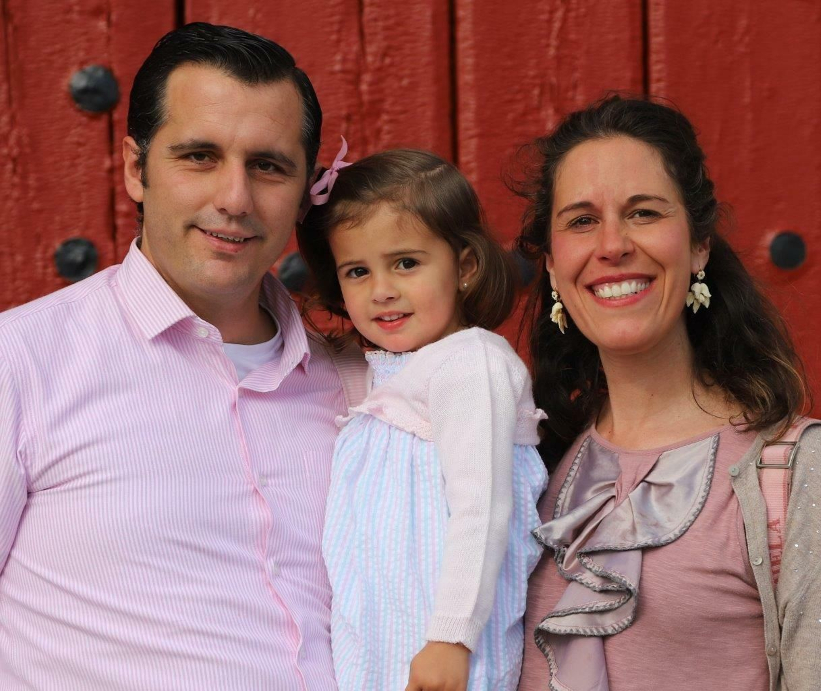 Manuel Mena, Cristina Mauri y Cristina Mena