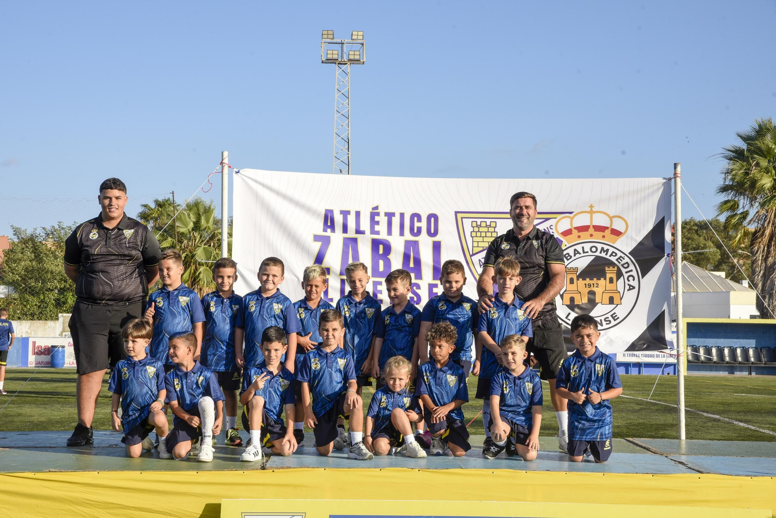 La presentación de los equipos de cantera del Zabal y la Balona, en imágenes