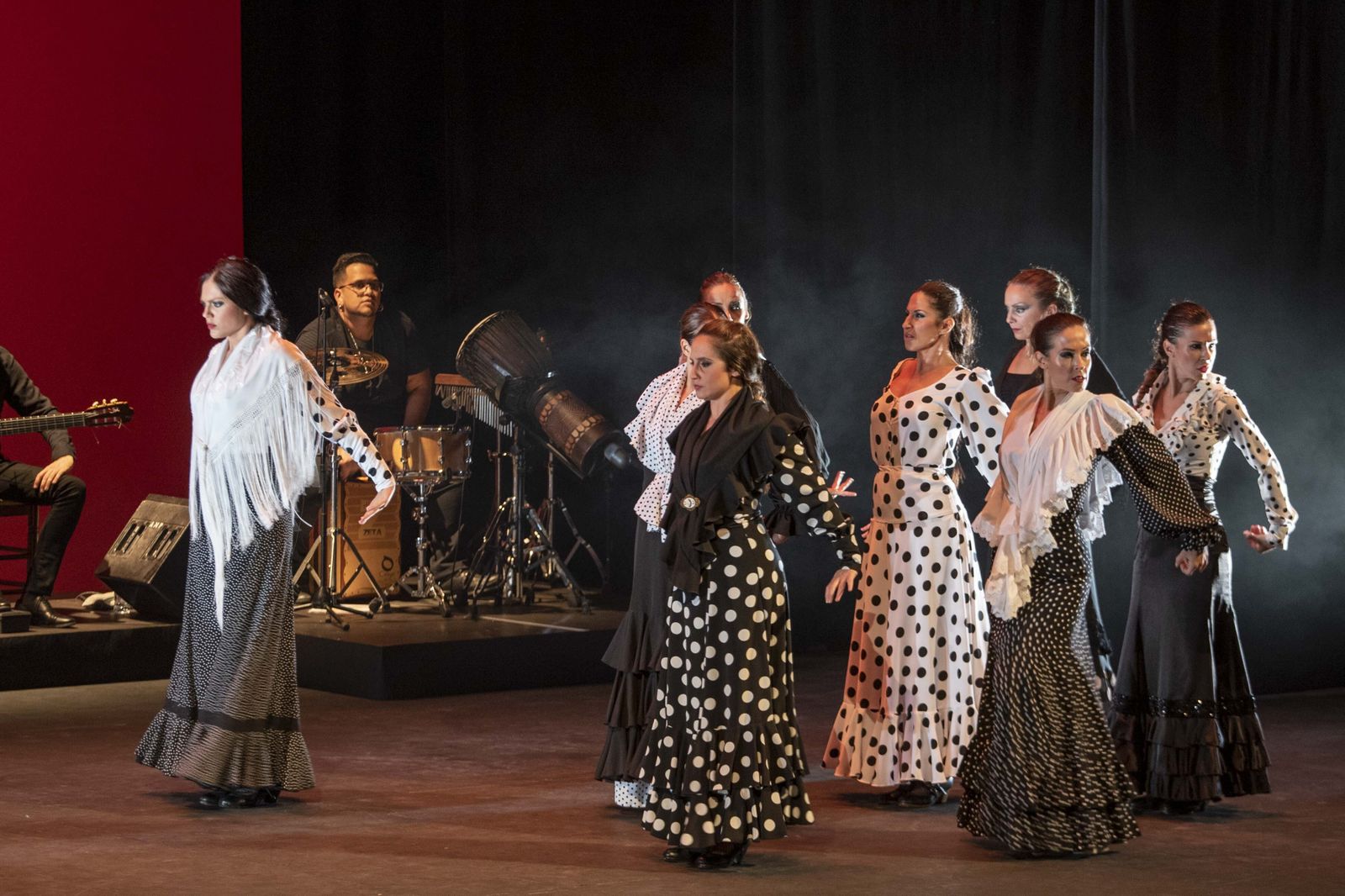 El espectáculo gustó mucho e impresionó al público asistente.