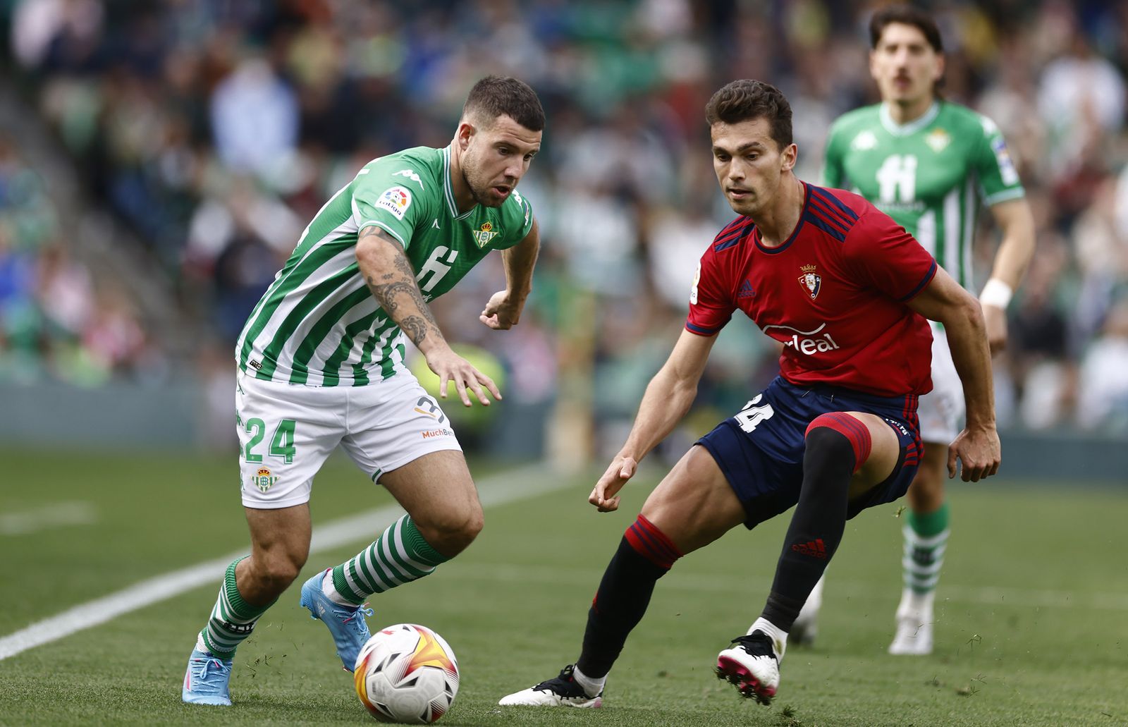 Las imágenes del Betis-Osasuna