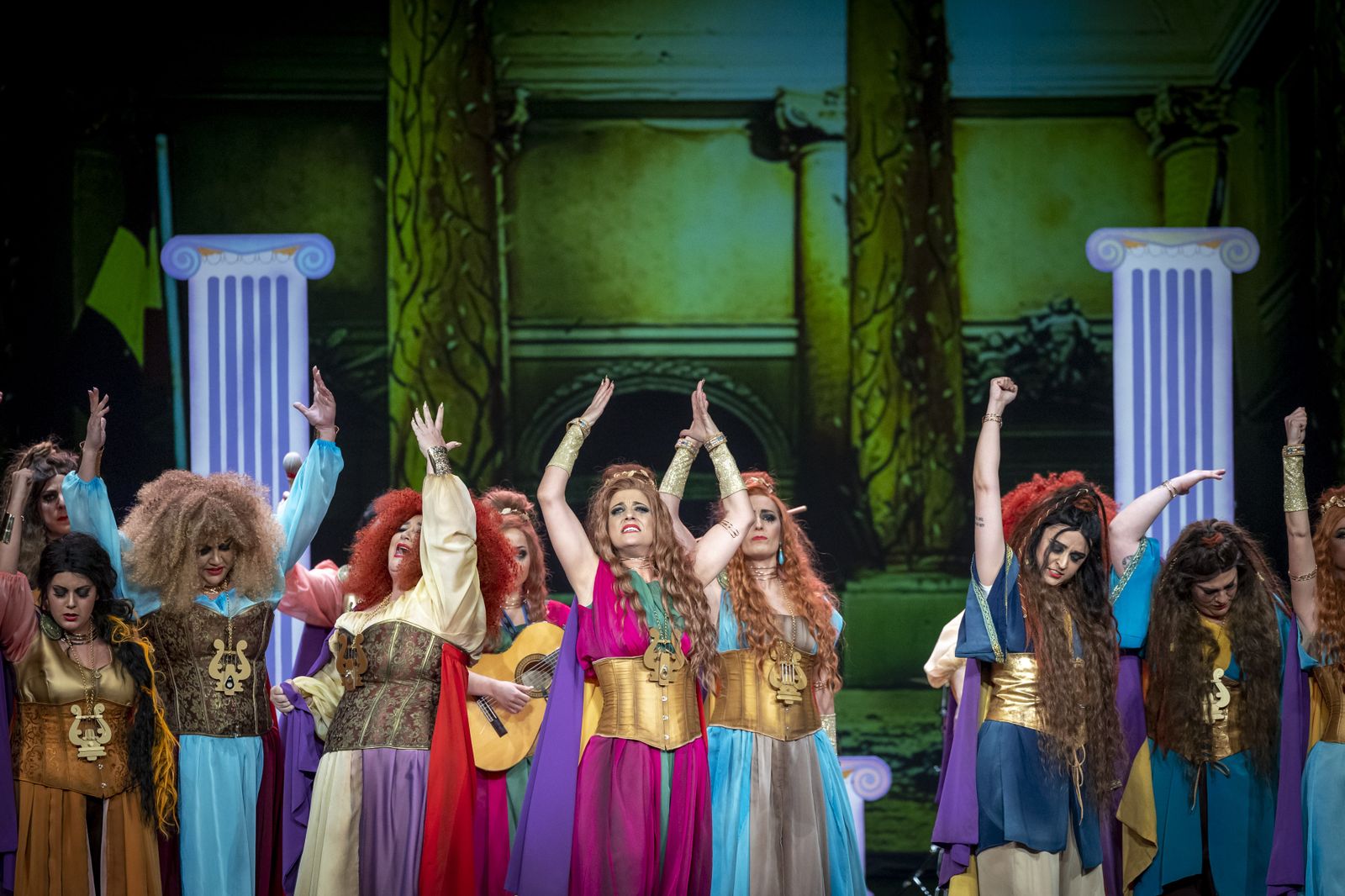 Comparsa 'Las musas'