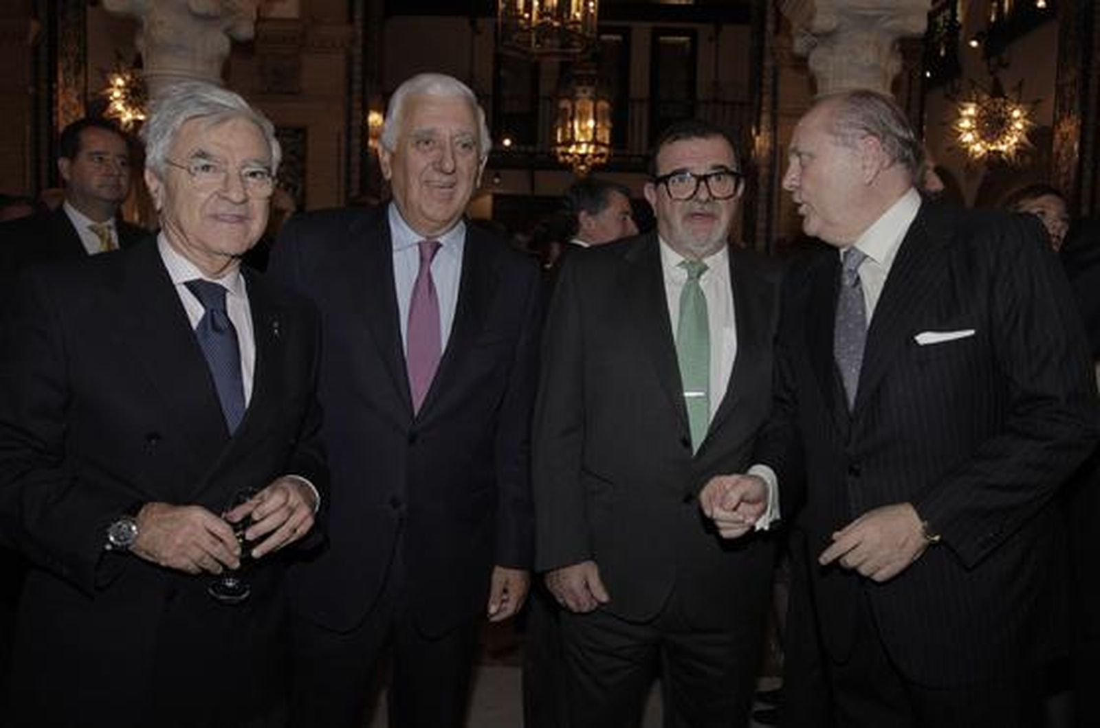 Francisco Baena Bocanegra, Santiago Herrero, José Rodríguez de la Borbolla y José Moya. / Reportaje gráfico: Antonio Pizarro / Juan Carlos Muñoz / Juan Carlos Vázquez