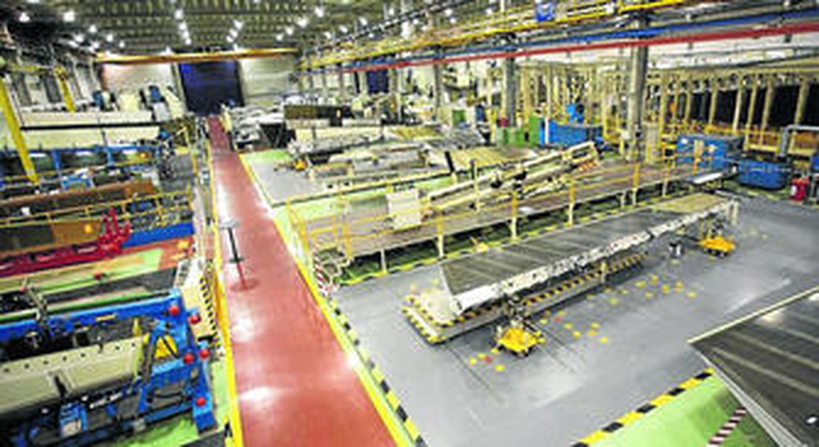 Airbus Puerto Real finaliza el primer cajón lateral del A350