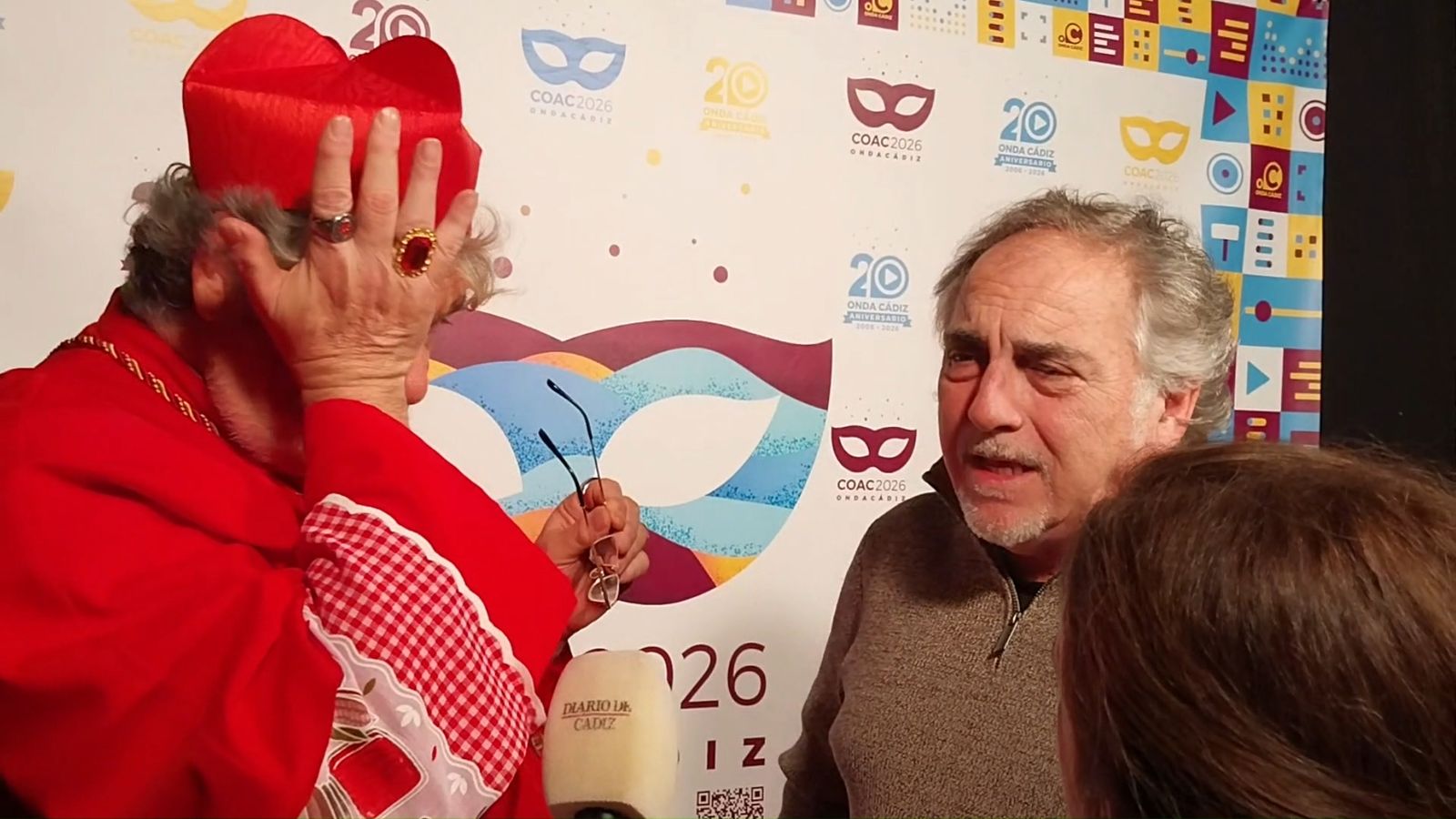 Así fue el encuentro entre Yuyu y selu tras el emotivo pasodoble de 'Los que van a coger papas'