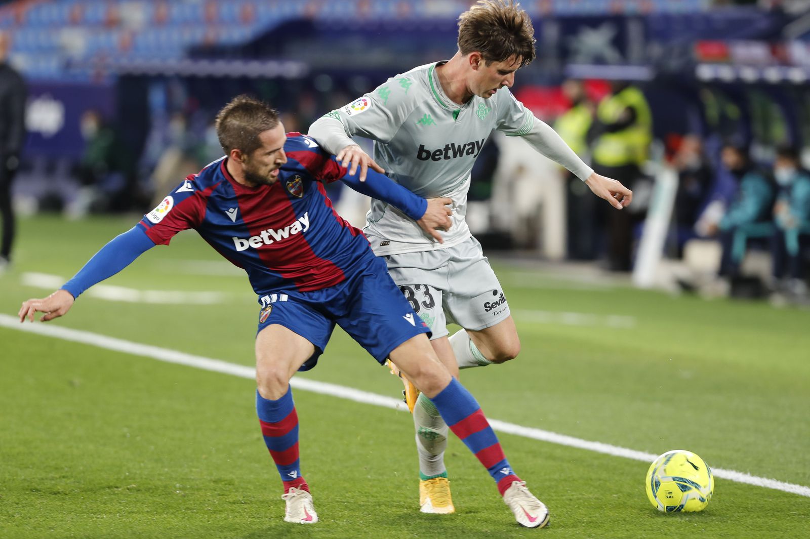 Las imágenes del Levante - Betis