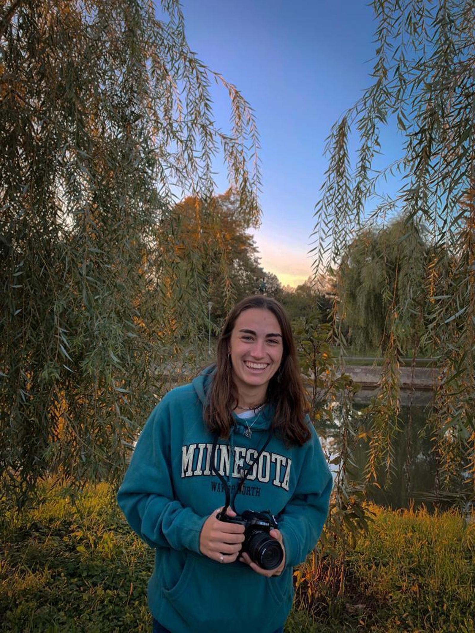 La estudiante de la UMA Araceli Villegas