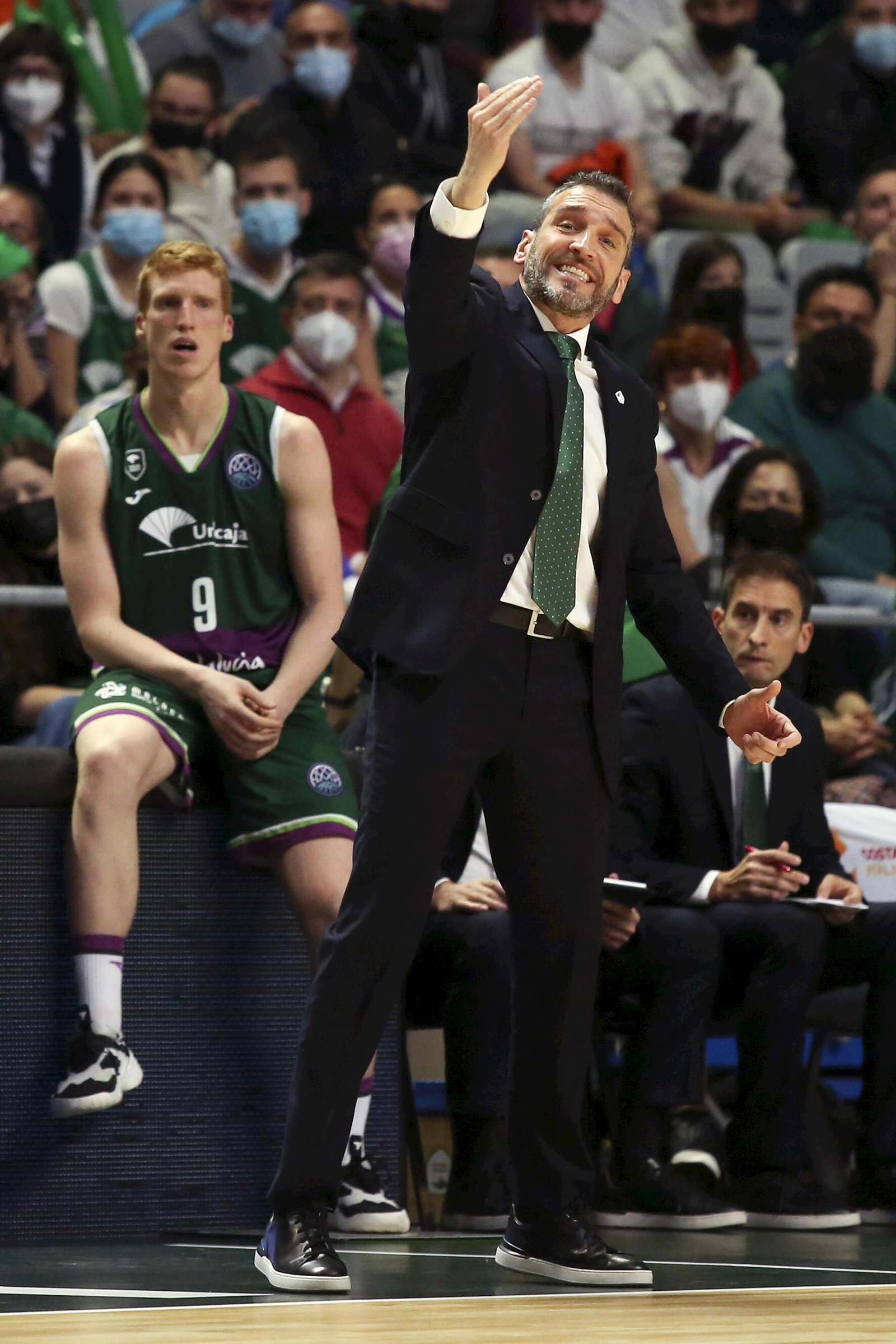 El Unicaja-Baxi Manresa, en fotos