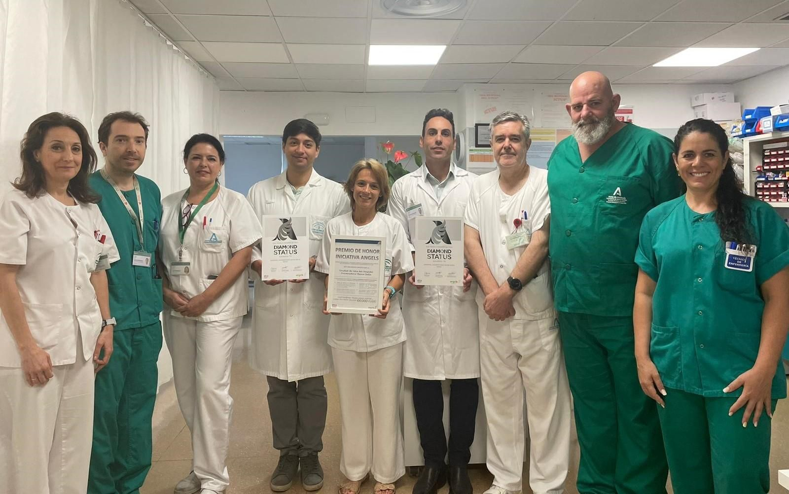 Equipo de la Unidad de Ictus del Hospital Reina Sofía.