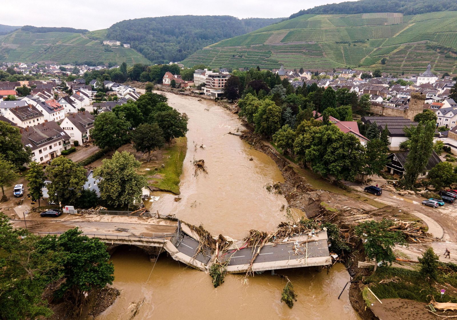Inundaciones en Alemania.
