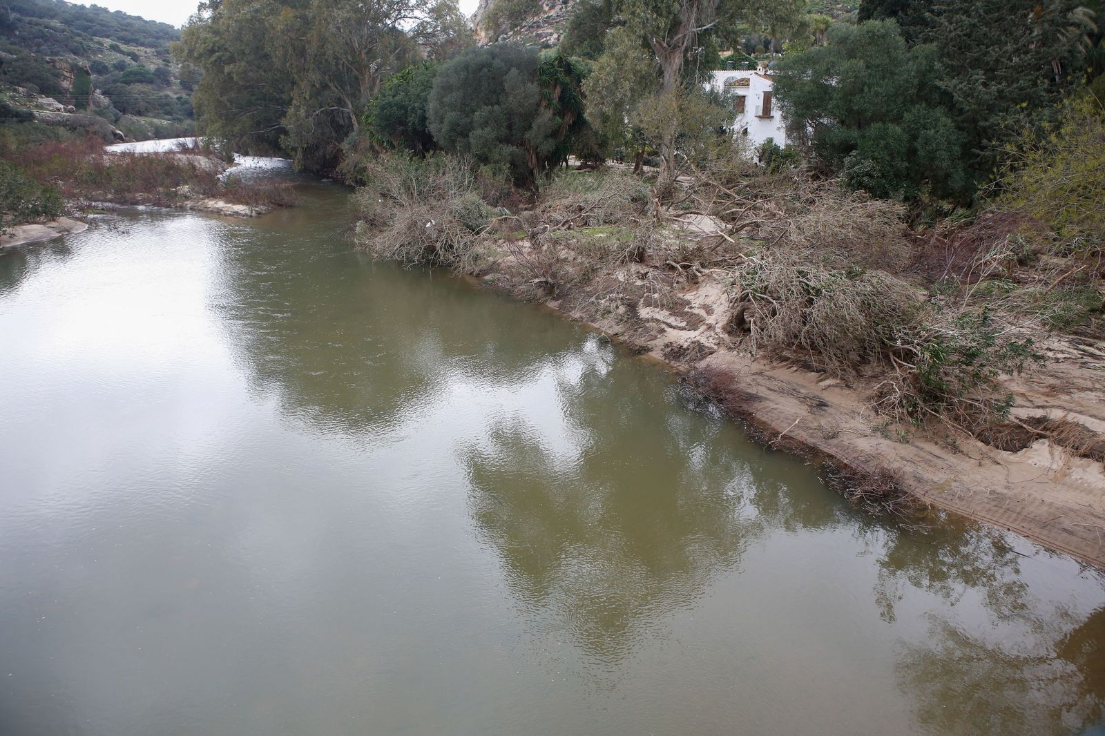 Fotos de las consecuencias de la borrasca Francis en Tesorillo y Jimena