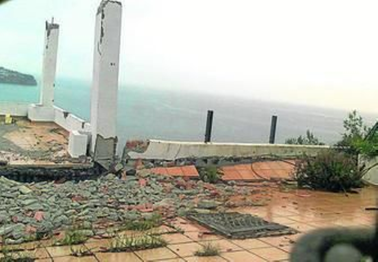 Hay más de 400 viviendas afectadas por los deslizamientos.