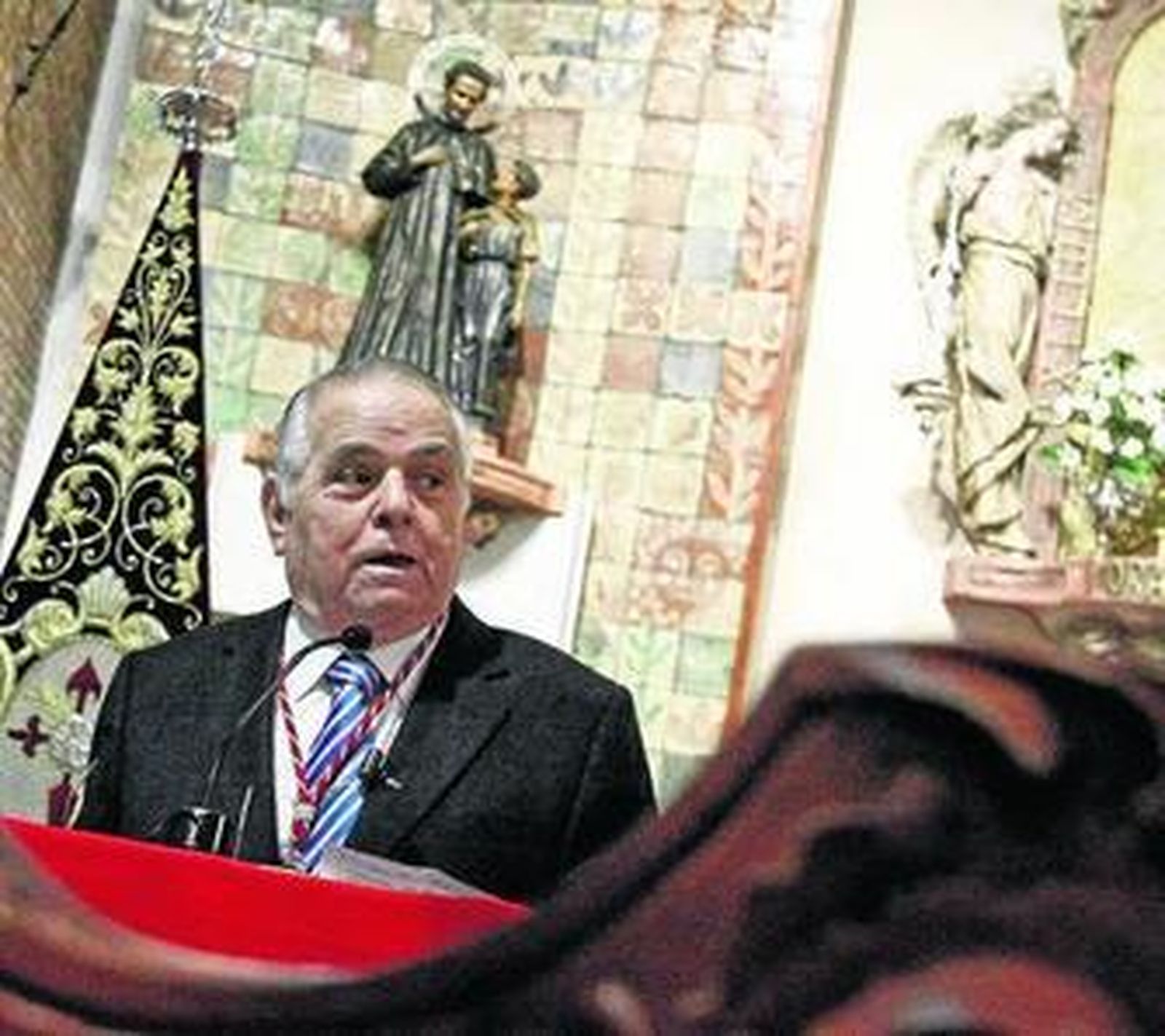 Pepe Jurado, una referencia de la Semana Santa de Algeciras.