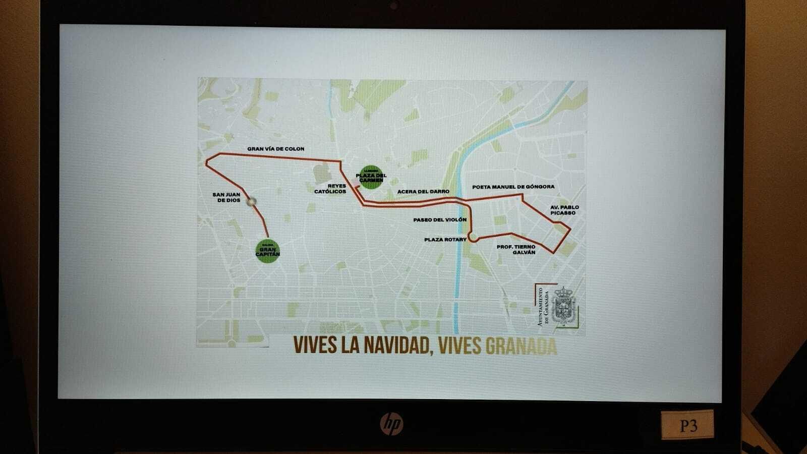 Nuevo recorrido de la cabalgata.