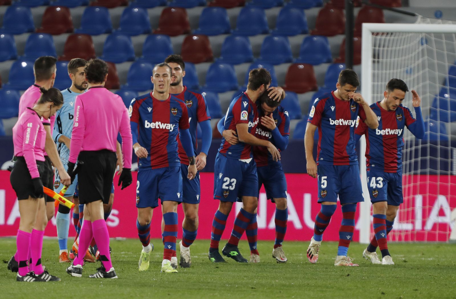 Las imágenes del Levante - Betis