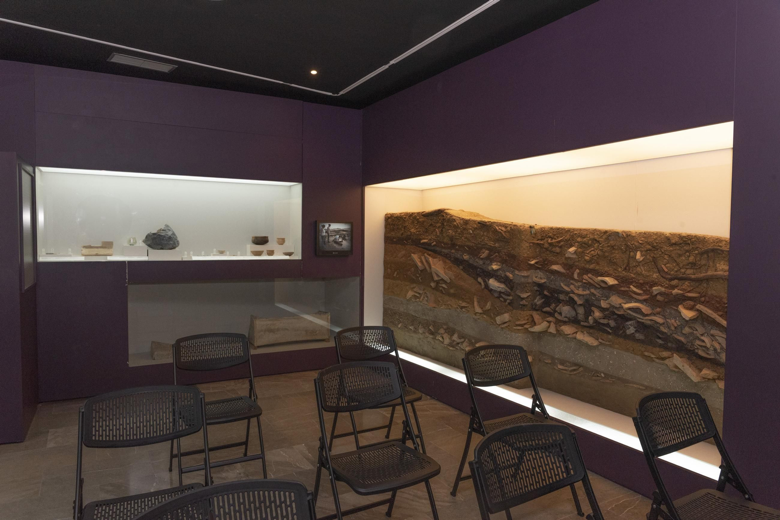 Fotos de la exposición permanente de Carteia en el Museo Municipal de San Roque