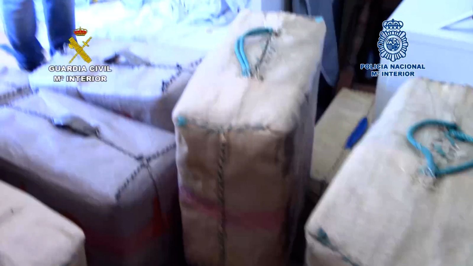 Fotos de la operación antidroga contra una red del Messi del Hachís