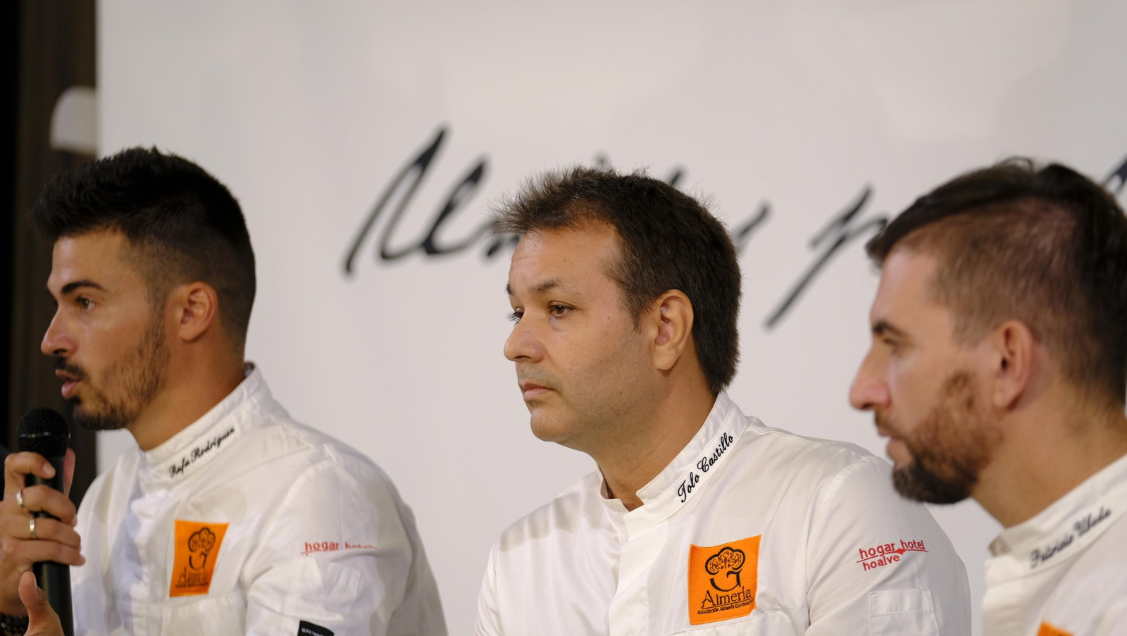 Imágenes de la presentación de  la Asociación Almería Gastronómica