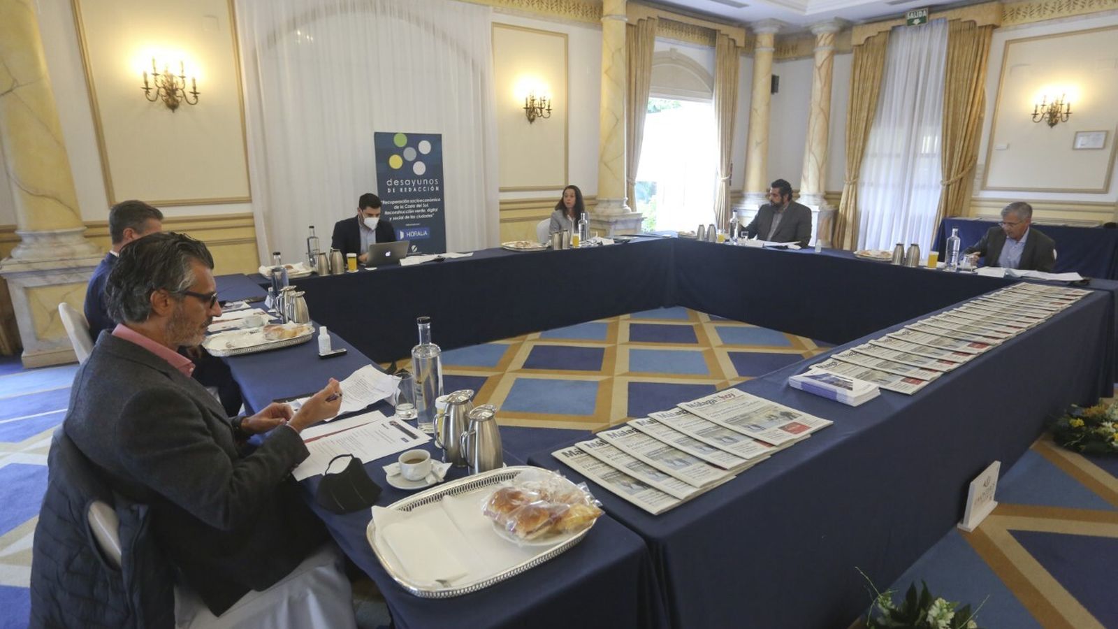 Un momento de la jornada celebrada en el hotel Los Monteros en Marbella.