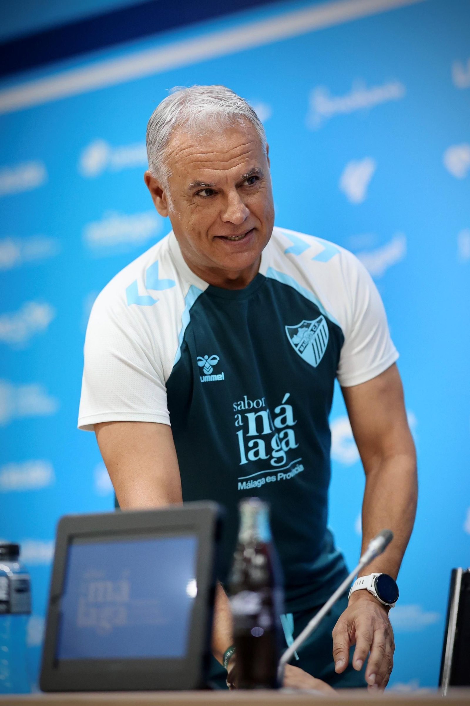El paso de Sergio Pellicer por el Málaga CF, en fotos
