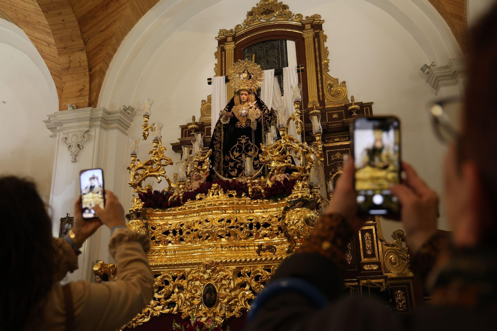 La Soledad en La Concepción este Viernes Santo.