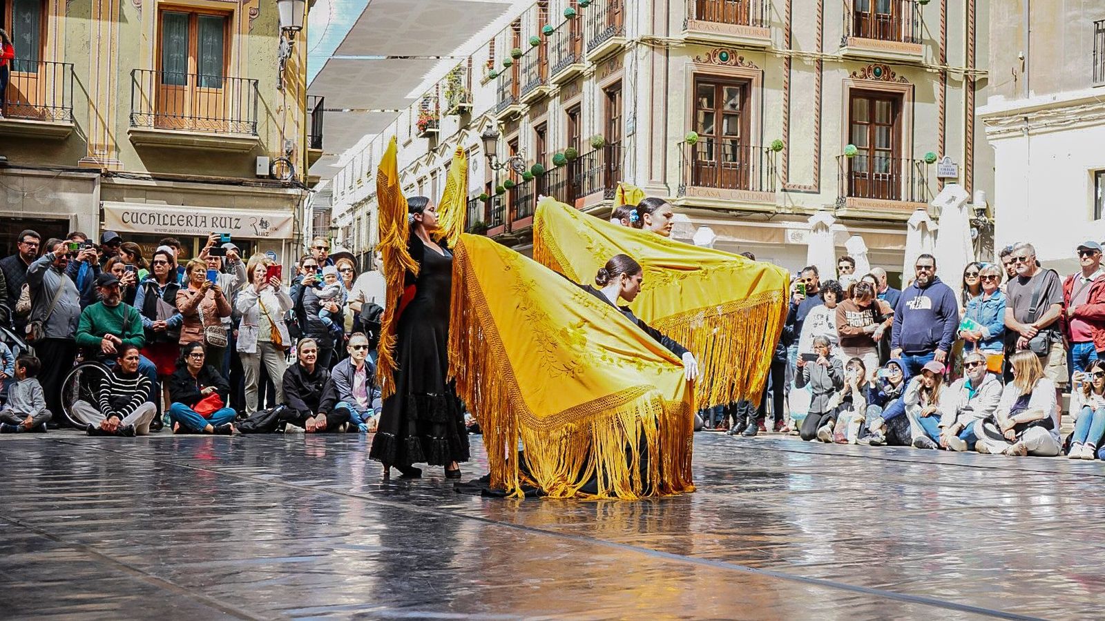 Pieza de baile flamenco.