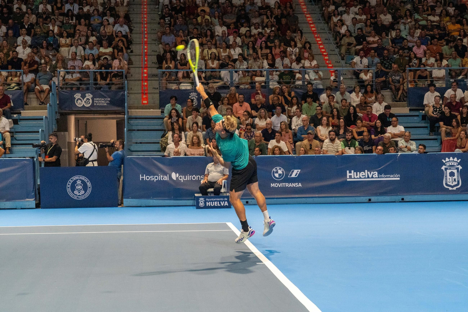 Imágenes de la final masculina de la Copa del Rey de tenis entre Daniil Medvedev y Alejandro Davidovich