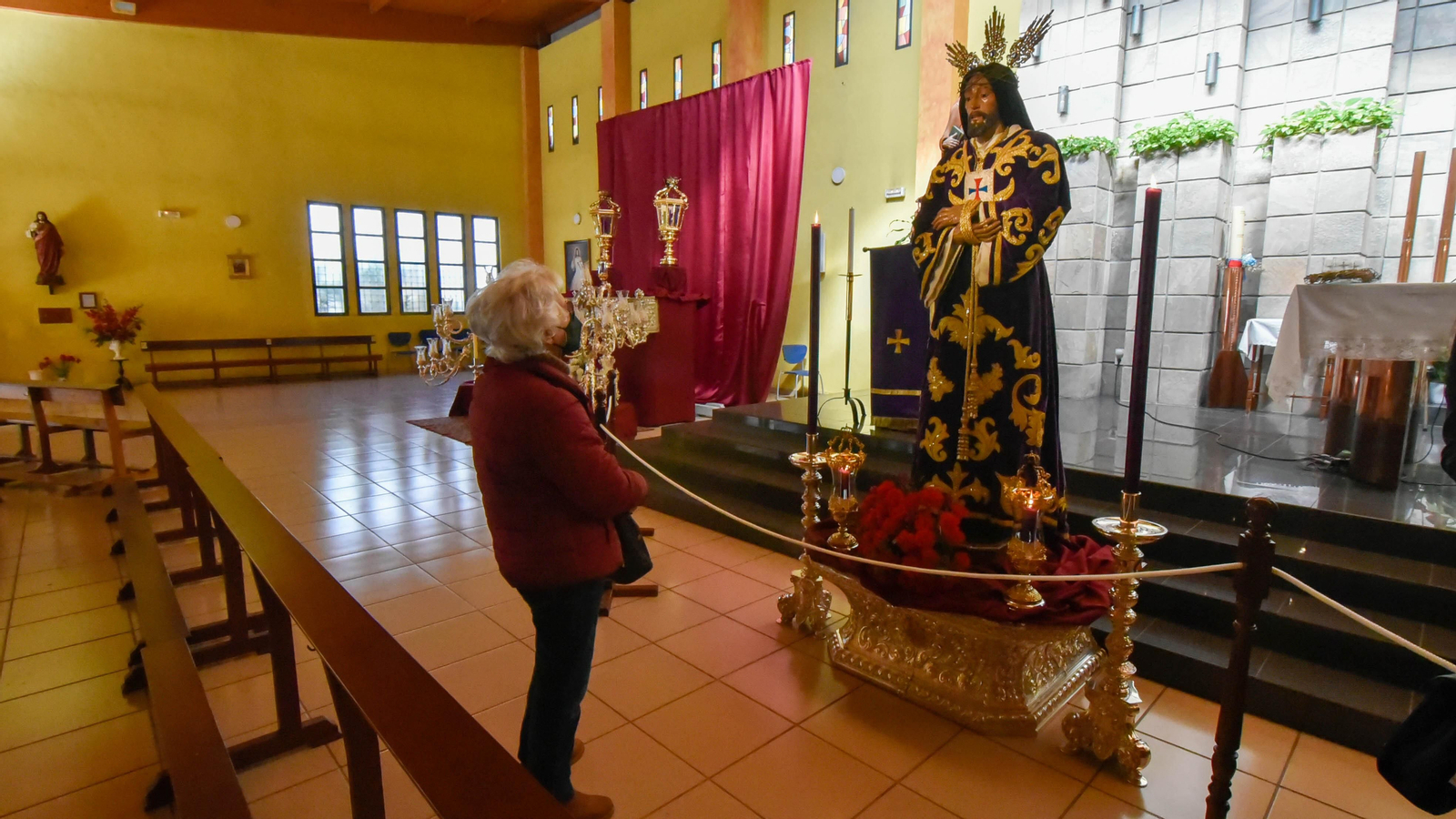 Fotos de la Veneración al Cristo de Medinaceli en La Línea