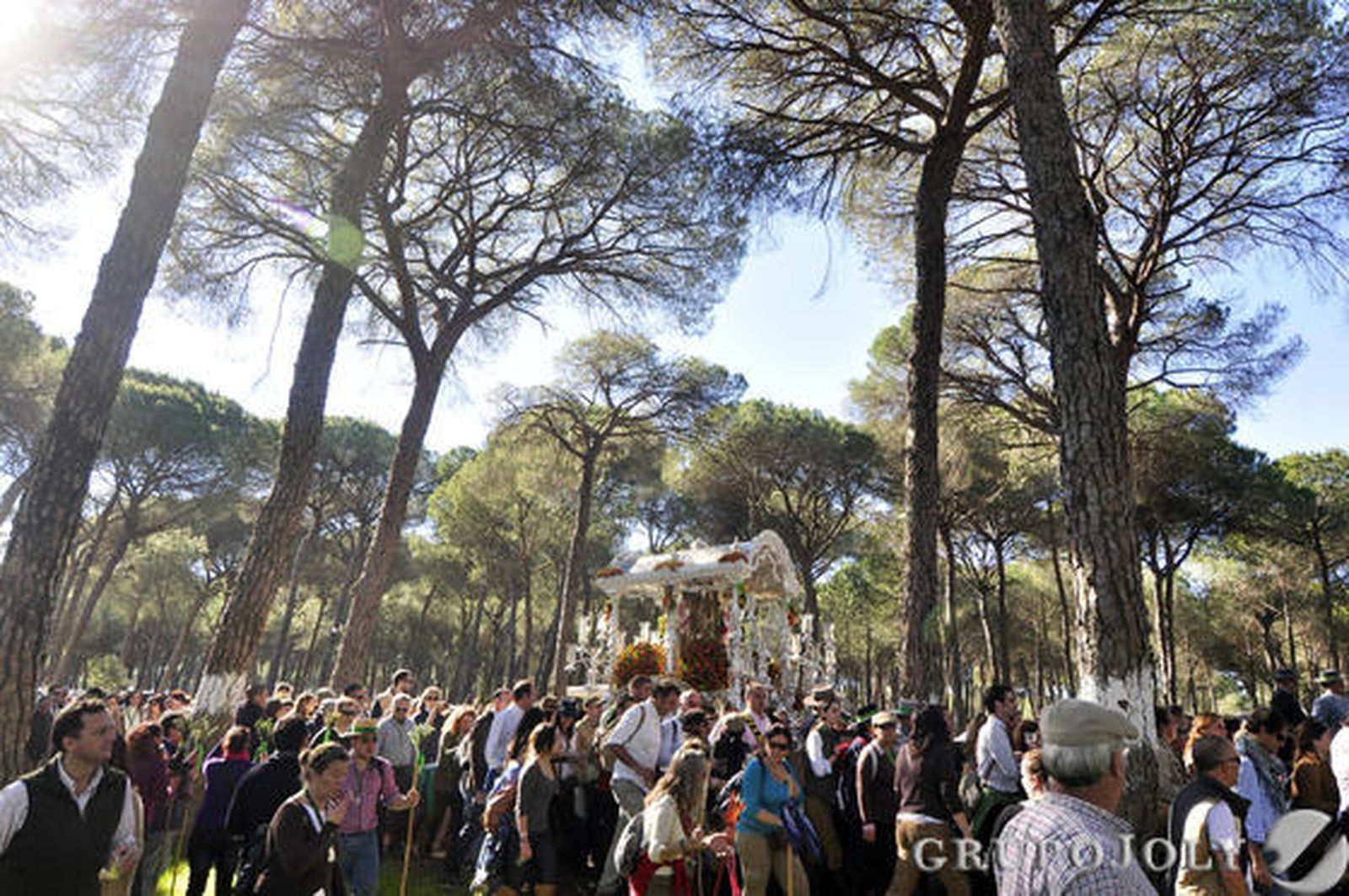 Peregrinación extraordinaria de la Hermandad del Rocío de Triana a Almonte. / Manuel Gómez