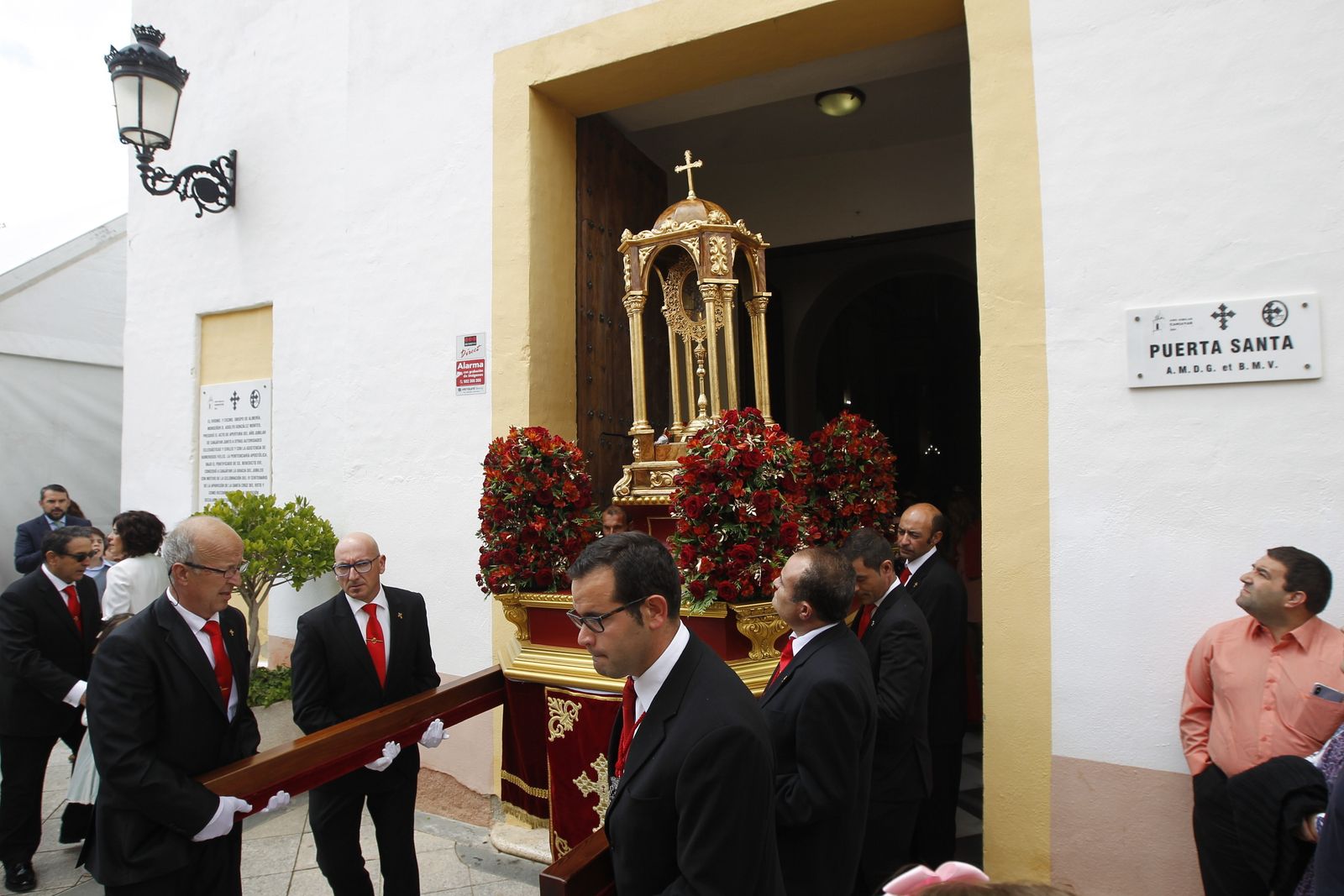 Fotogalería de la Procesión a la Ermita del Cerro de San Blas. Fiestas de Canjáyar.