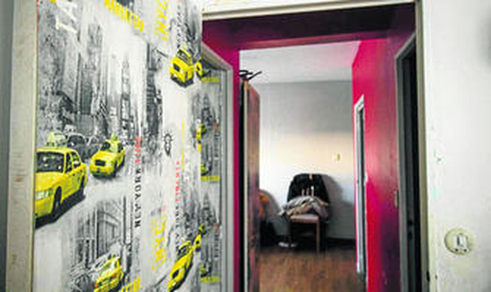 Una de las estancias de la casa donde viven Milagros y su familia.